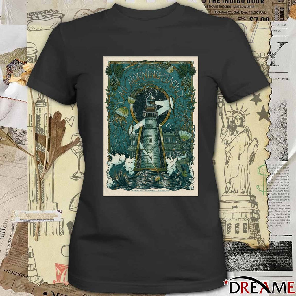 Poster My Morning Jacket October 14 2025 State Theatre Portland Maine Show t-shirt