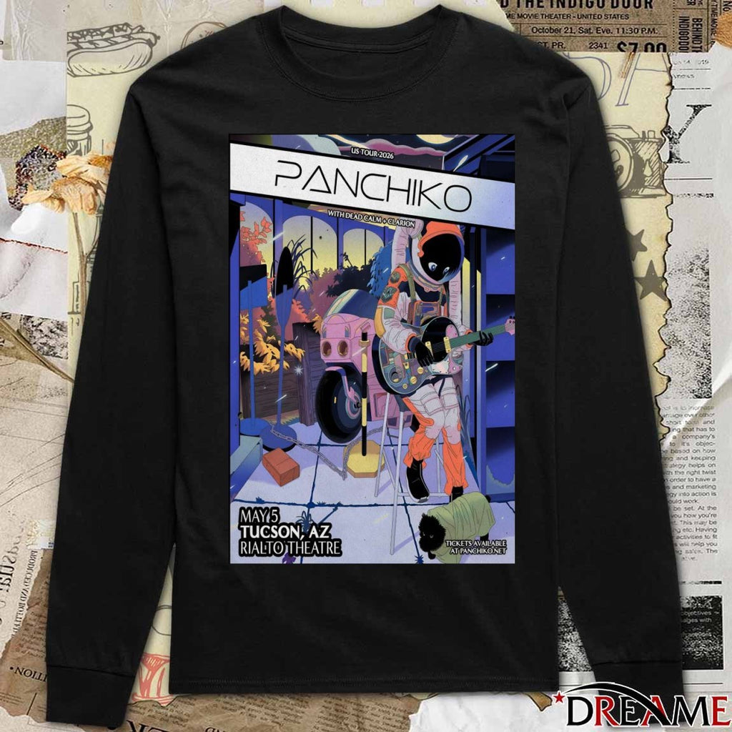 Poster Panchiko US Tour In Tucson AZ Rialto Theatre On May 5 2025 t-shirt