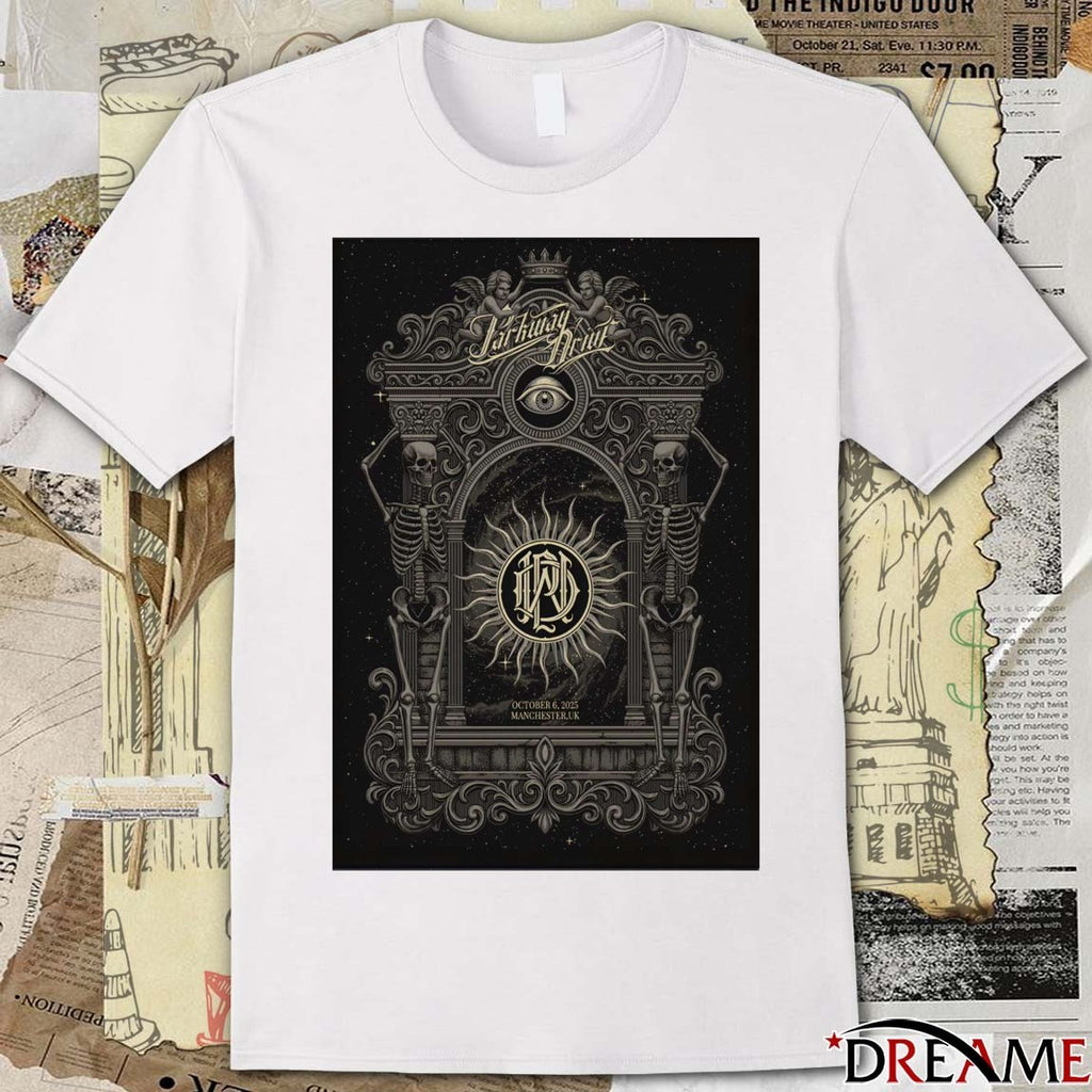 Poster Parkway Drive October 6 2025 AO Arena in Manchester UK t-shirt