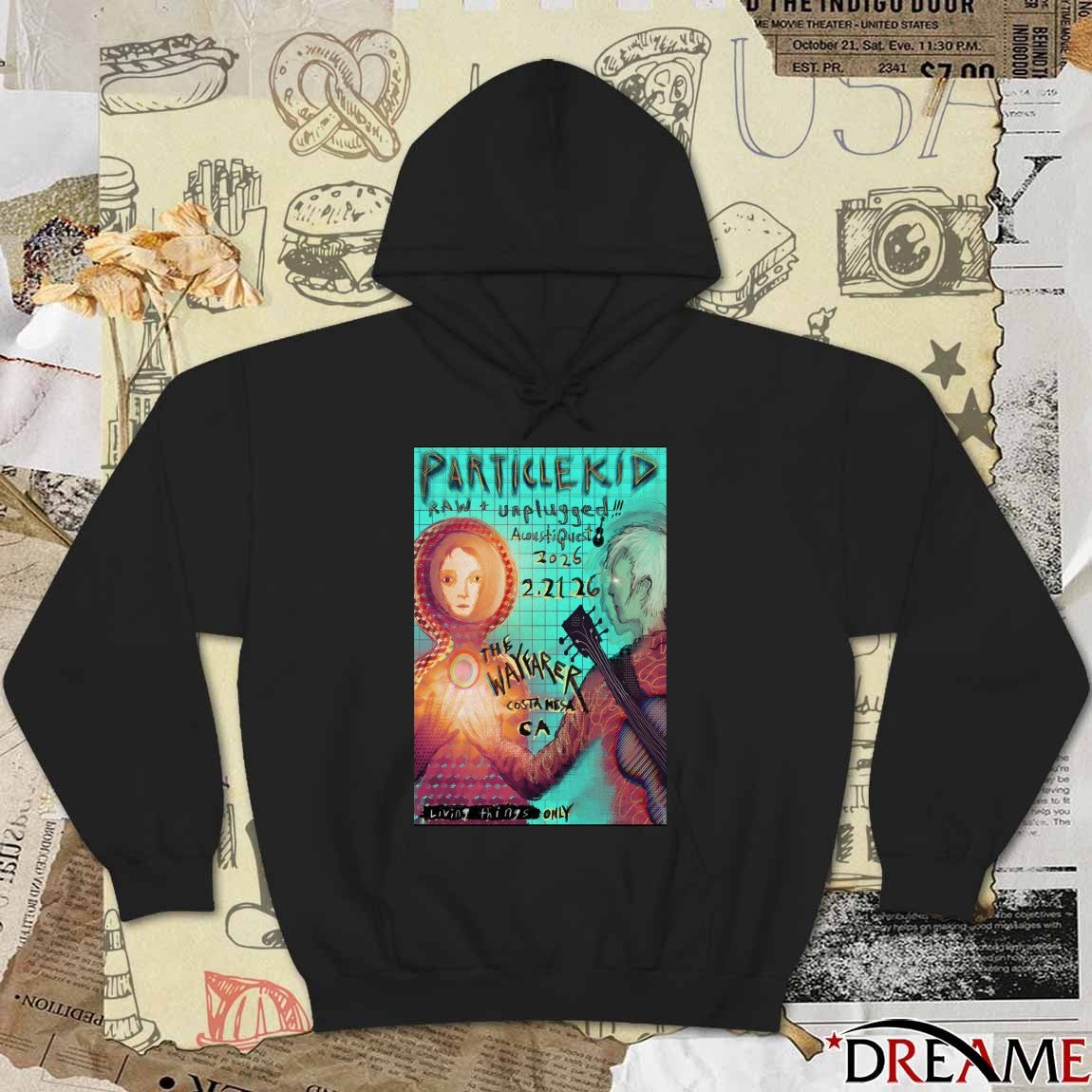 Poster Particle Kid February 21 2026 The Wayfarer In Costa Mesa CA t-shirt
