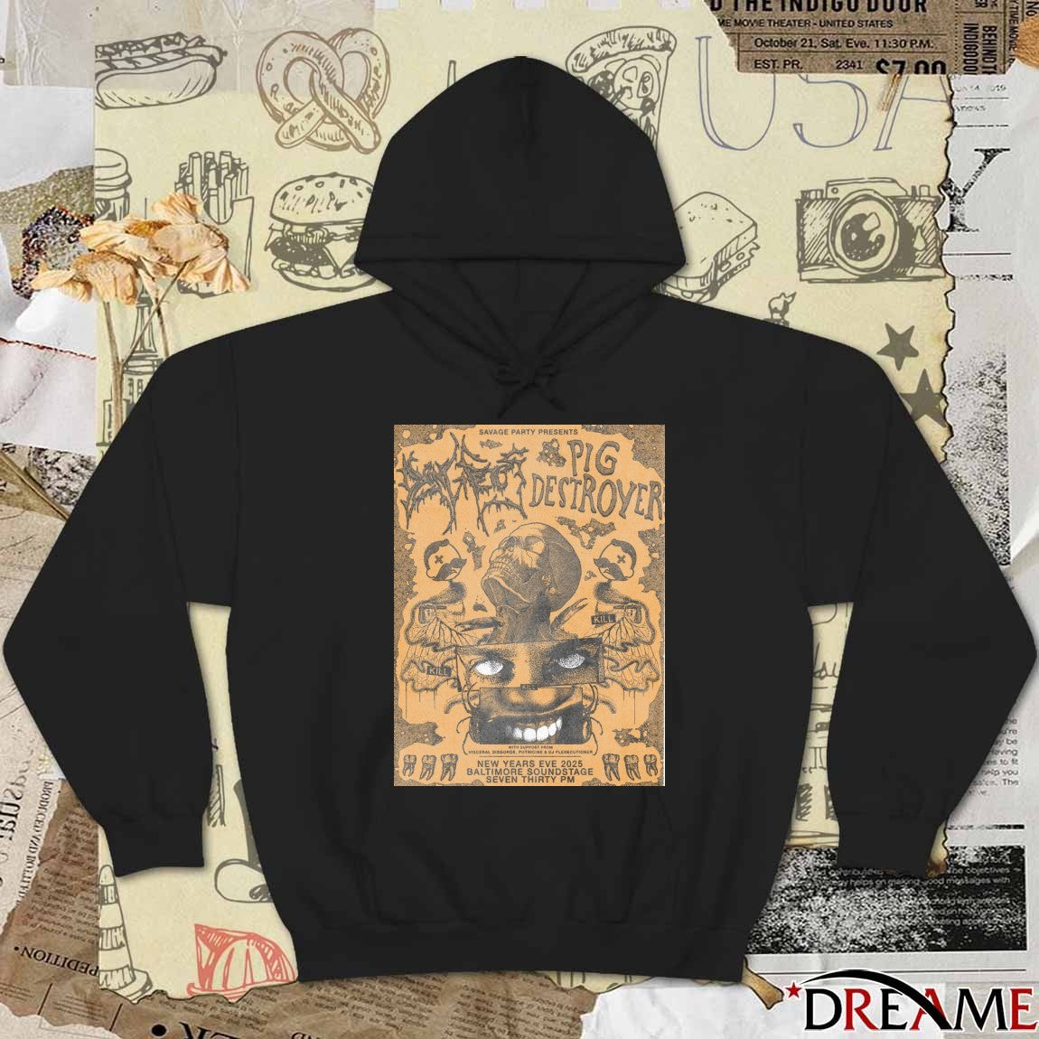 Poster Pig Destroyer New Years Eve Baltimore Soundstage In Baltimore MD December 31 2025 t-shirt