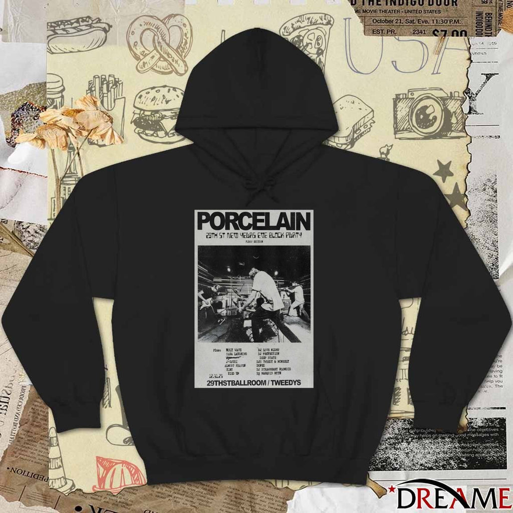 Poster Porcelain NYE In Austin TX On December 31 2025 t-shirt