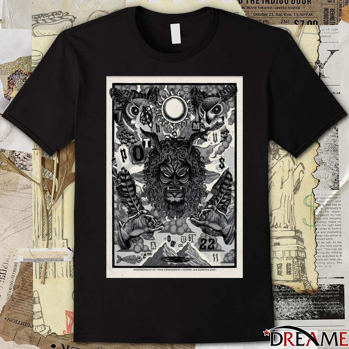 Poster Pothamus November 22 2025 Vera in Groningen Netherlands t-shirt