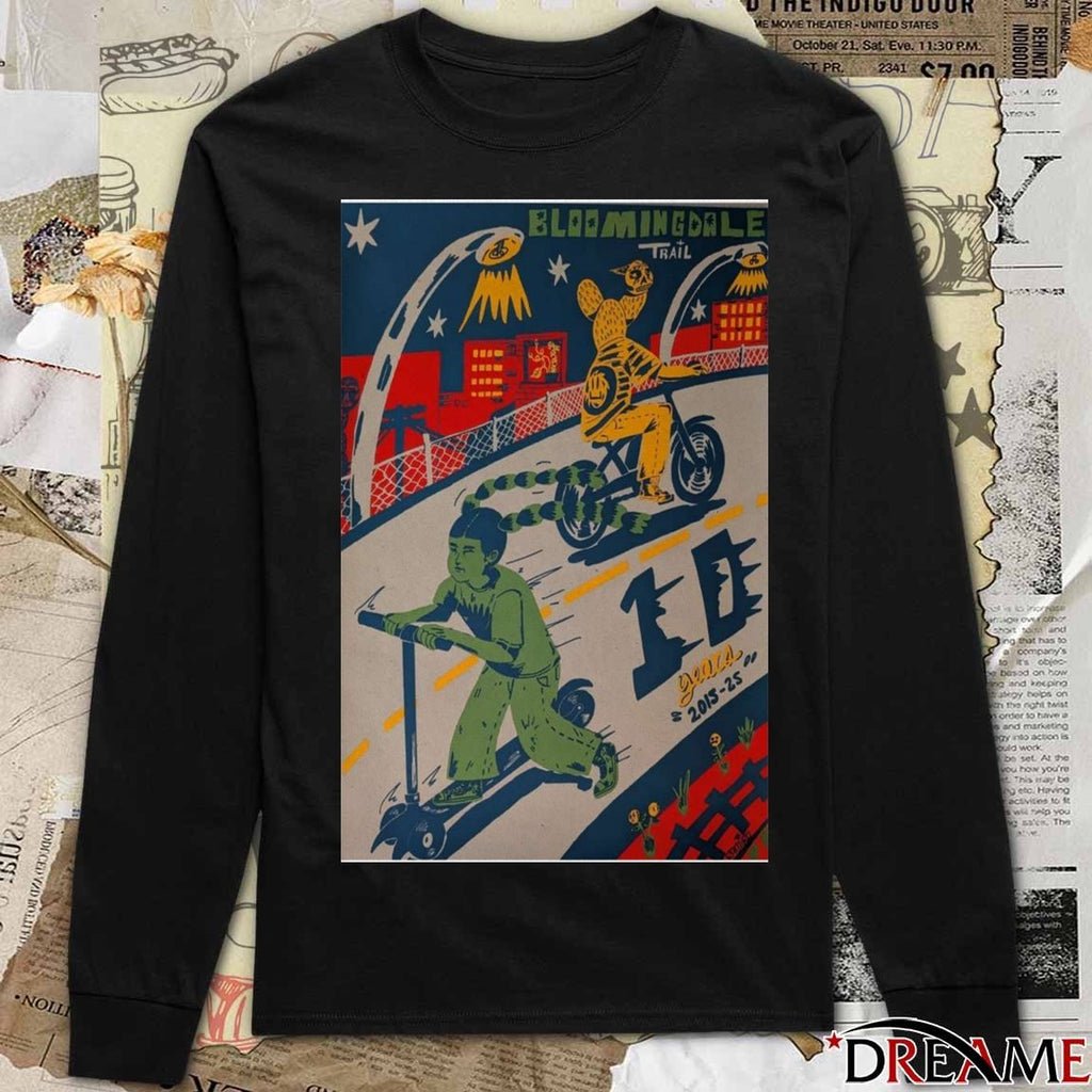 Poster Ramiro Huizar and Bloomingdale Trail 2025 All Star Press Chicago t-shirt