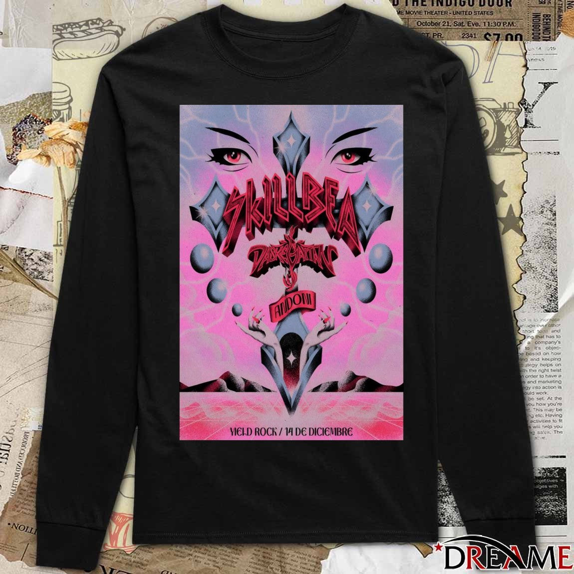 Poster Skillbea At Yield Rock In Lima Peru December 14 2025 t-shirt