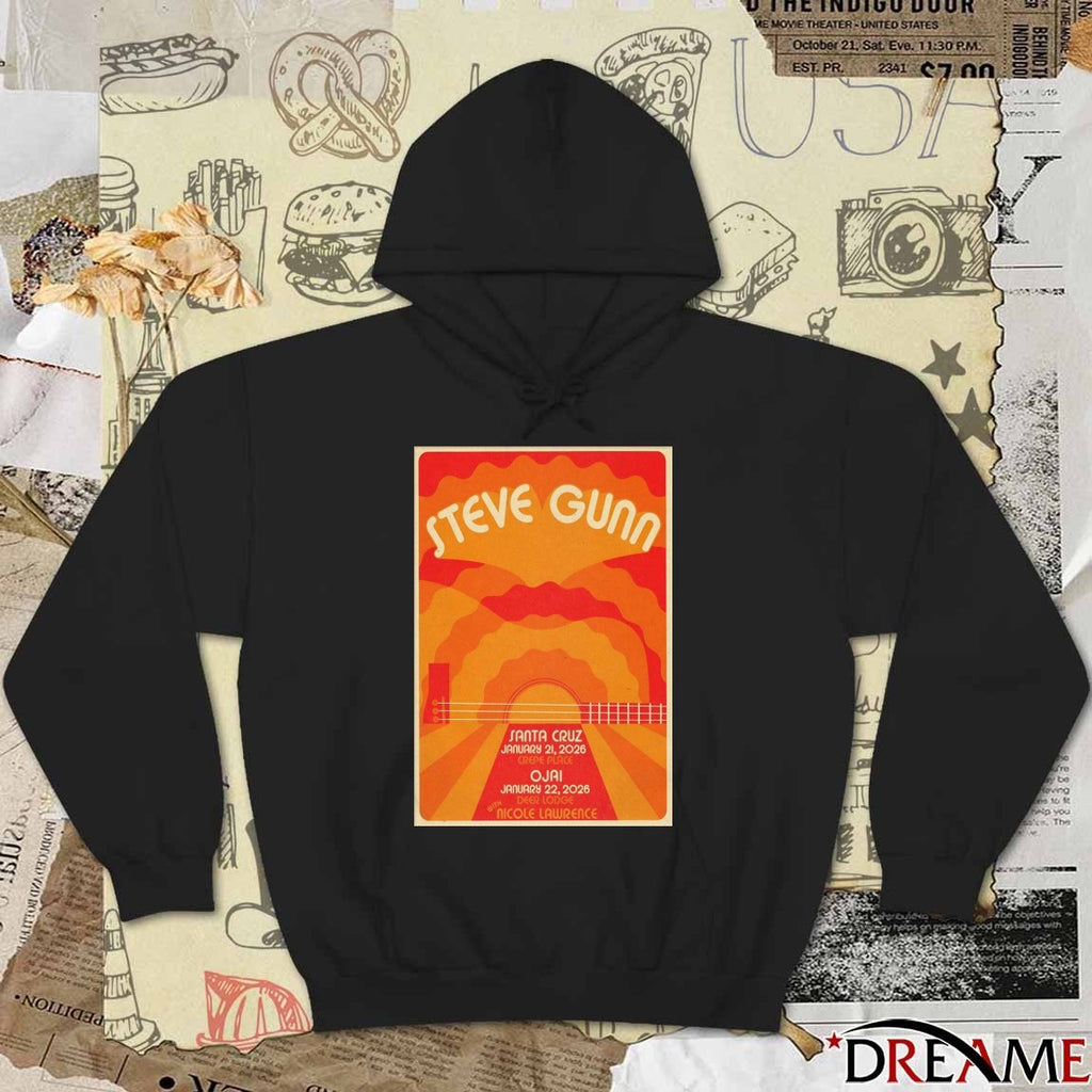 Poster Steve Gunn Ojai Deer Lodge In Ojai CA January 22 2026 t-shirt