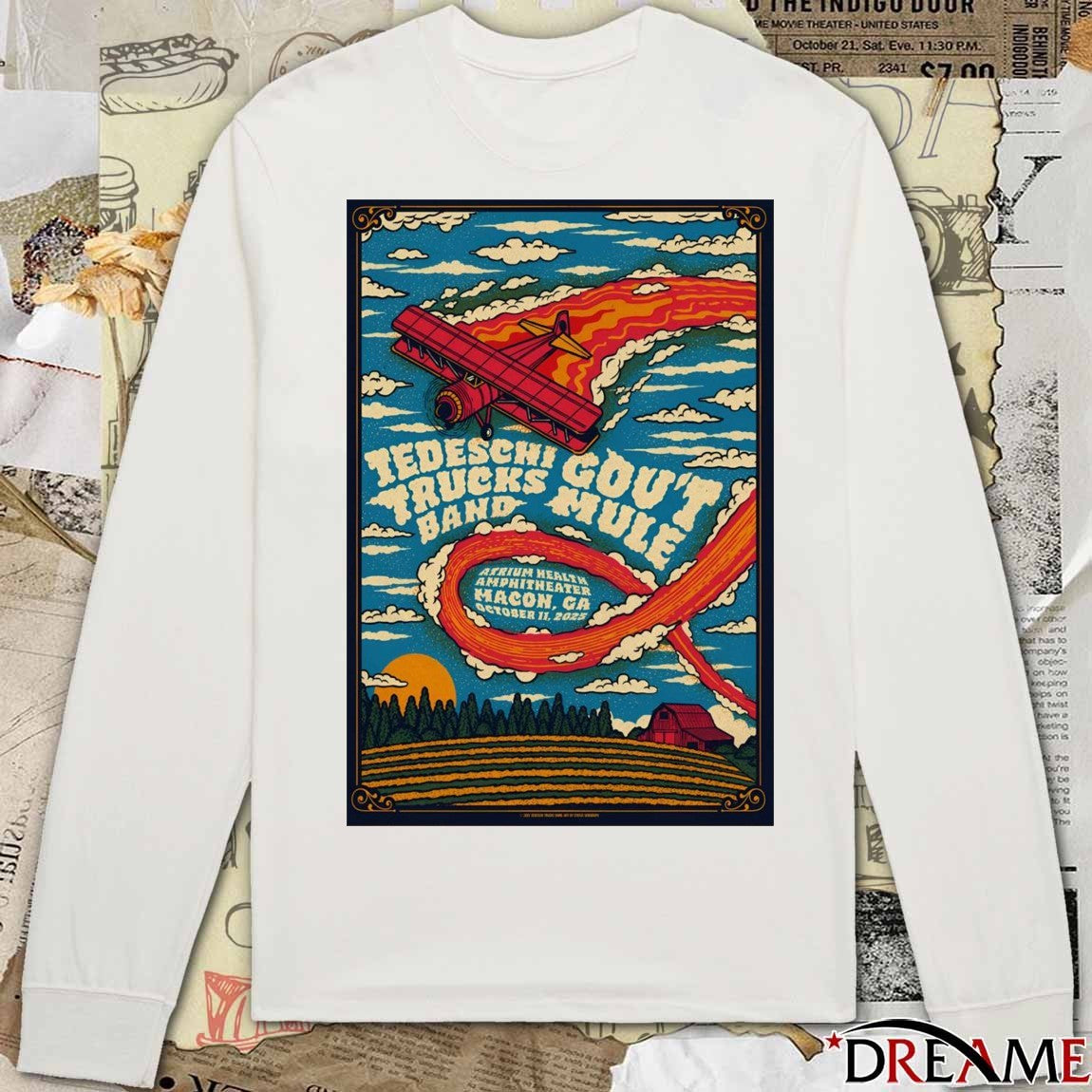Poster Tedeschi Trucks Band Atrium Health Amphitheater in Macon GA October 11 2025 t–shirt