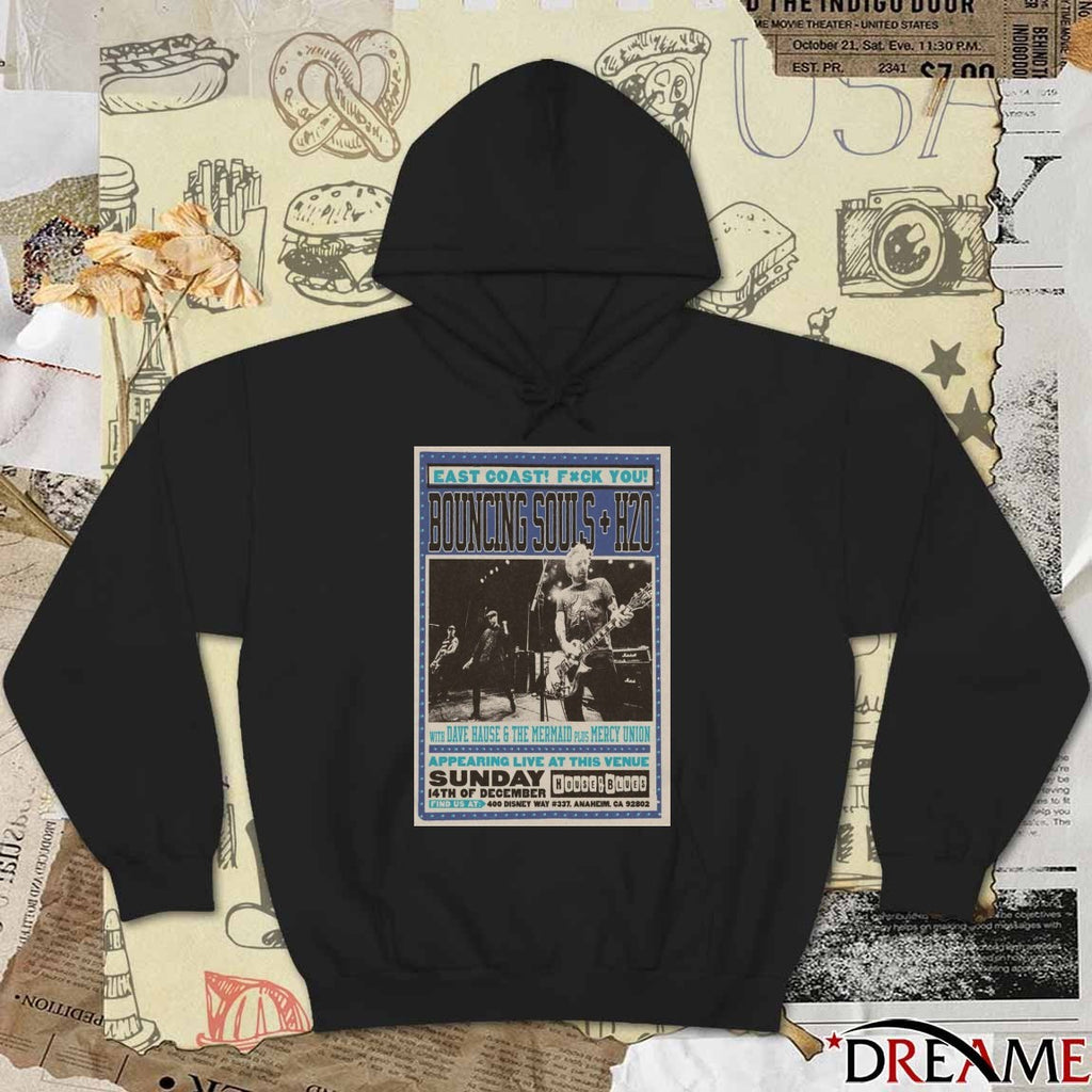 Poster The Bouncing Souls December 14 2025 House Of Blues Anaheim CA t-shirt