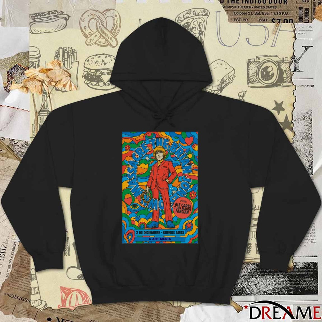 Poster The Brian Jonestown Massacre C Art Media On December 2 2025 in Buenos Aires Argentina t-shirt
