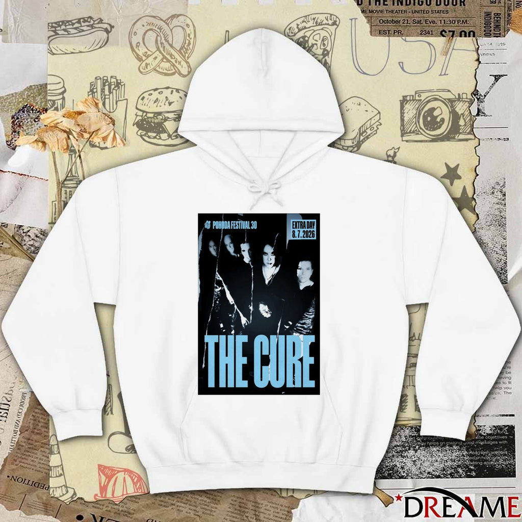 Poster The Cure Pohoda Festival 30 7 8 2026 Trenčín Slovakia t-shirt