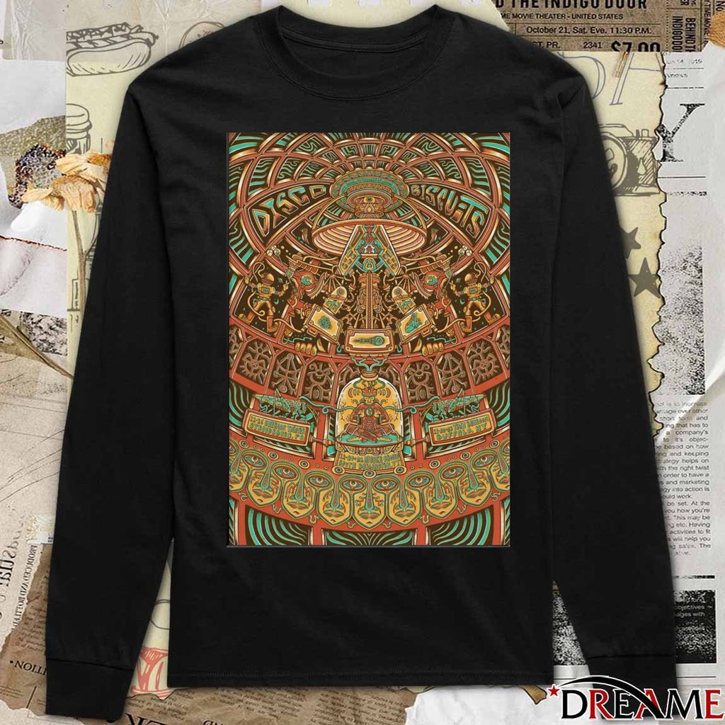 Poster The Disco Biscuits Burlington VT November 20-21 2025 t-shirt