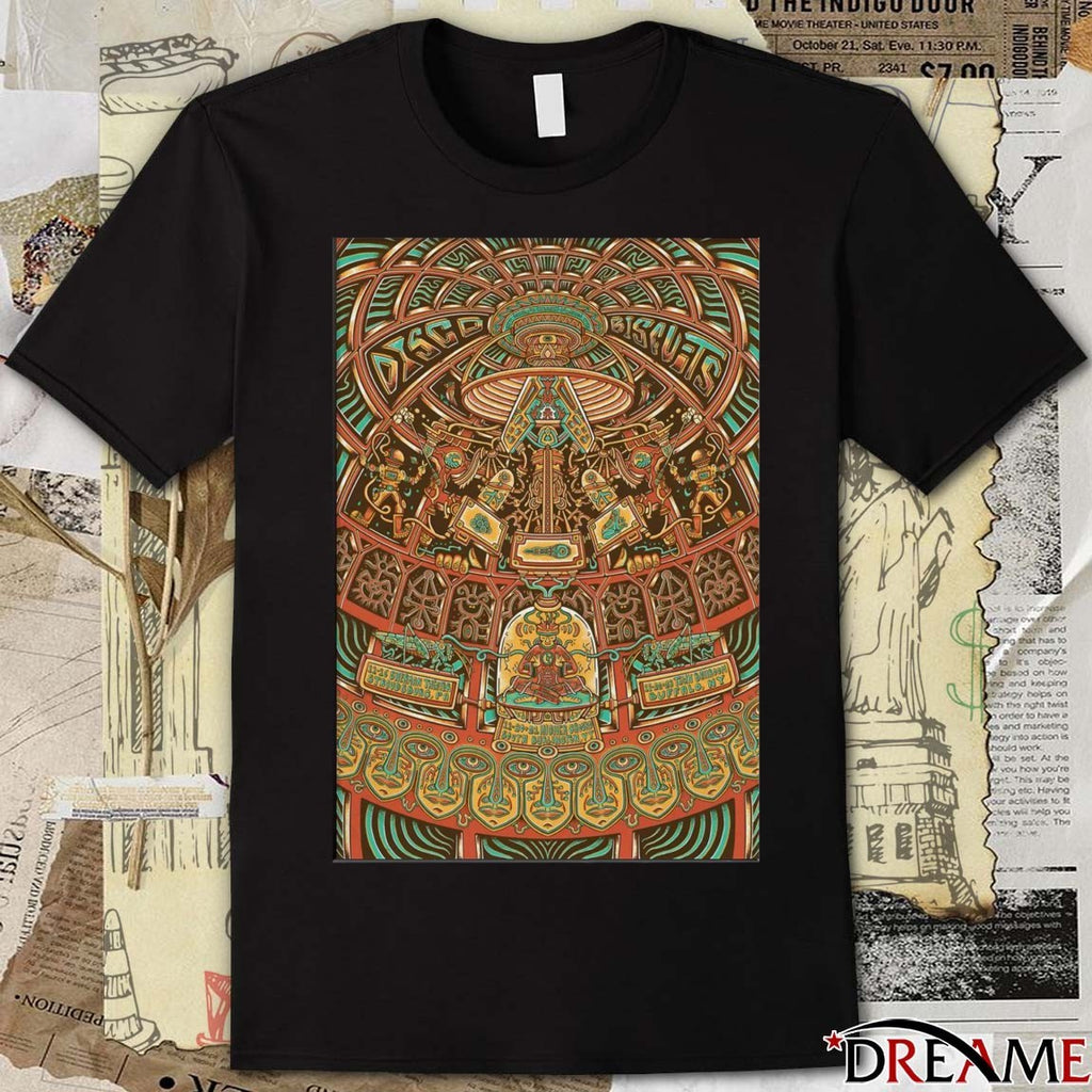 Poster The Disco Biscuits Burlington VT November 20-21 2025 t-shirt