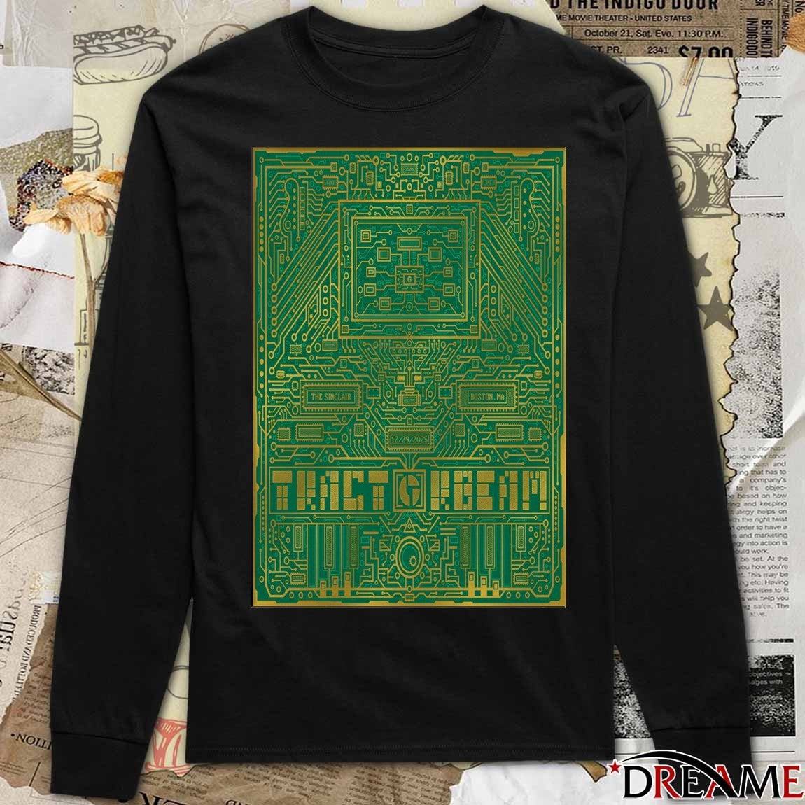 Poster The Disco Biscuits December 29 2025 The Sinclair Boston MA t-shirt
