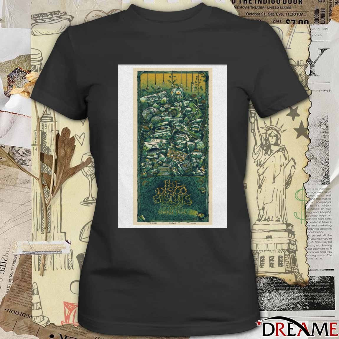 Poster The Disco Biscuits Event Chicago IL On December 19 2025 t-shirt