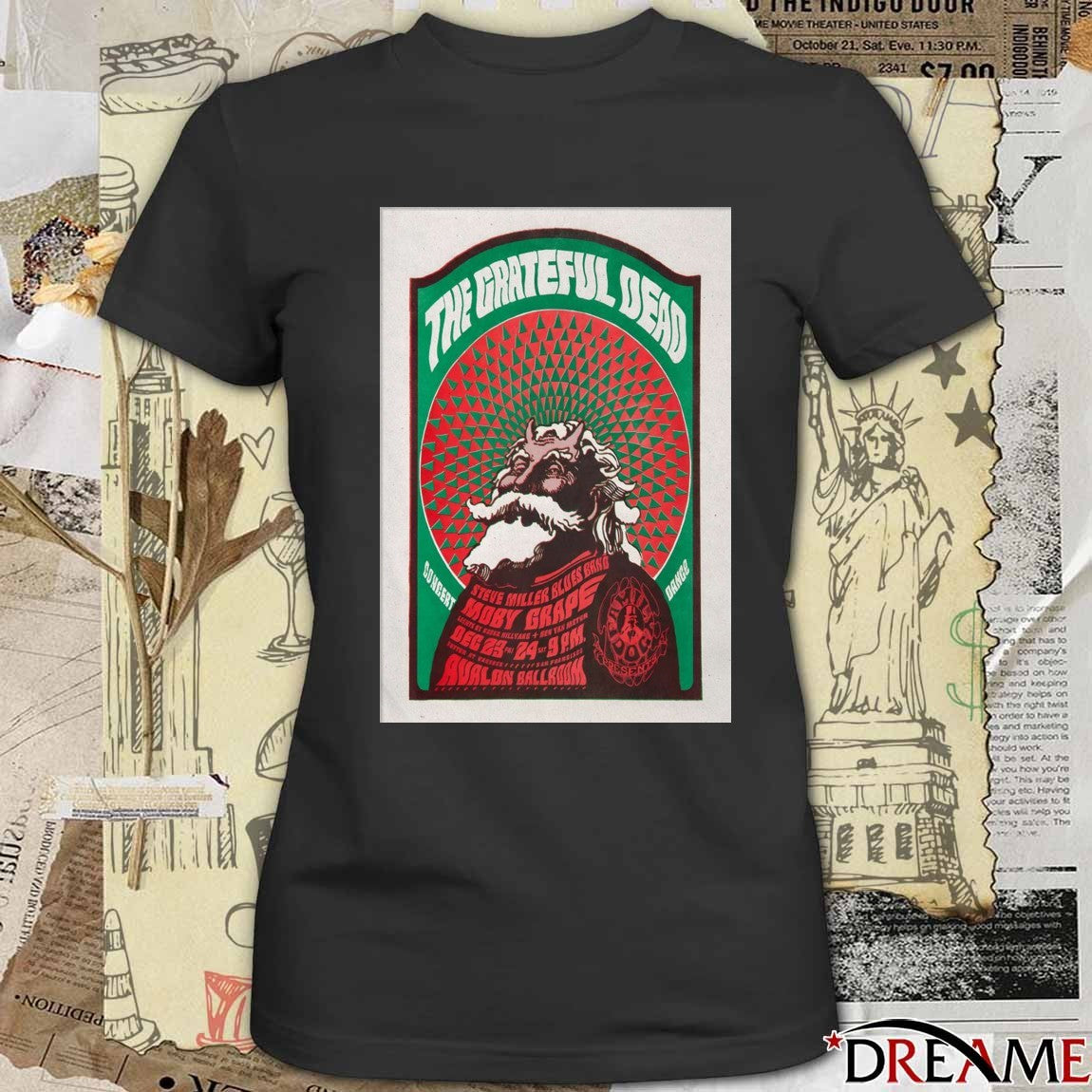 Poster The Grateful Dead December 23-24 2025 Avalon Ballroom In San Francisco CA t-shirt