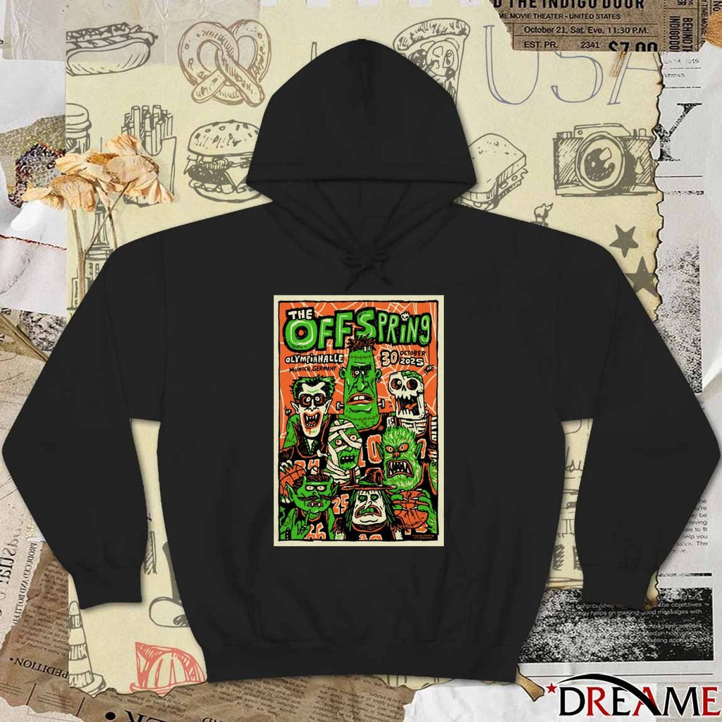 Poster The OffSpring Olympiahalle Munich Germany October 30 2025 Show t-shirt