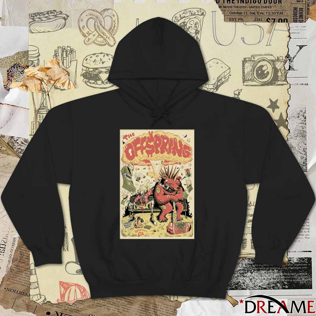 Poster The Offspring Bakersfield CA Event January 16 2026 t-shirt