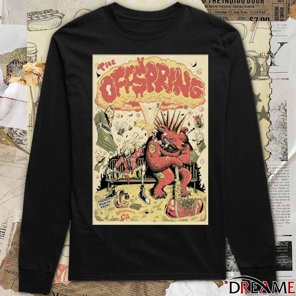 Poster The Offspring Bakersfield CA Event January 16 2026 t-shirt