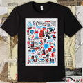 Poster The Offspring Barclays Arena Hamburg Germany October 28 2025 Tour t-shirt