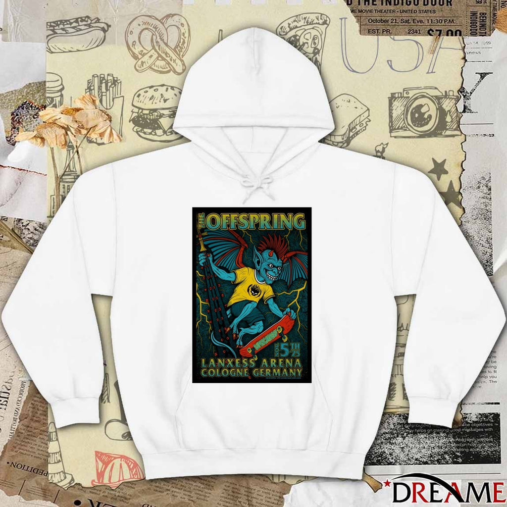 Poster The Offspring Lanxess Arena In Cologne Germany November 5 2025 t-shirt