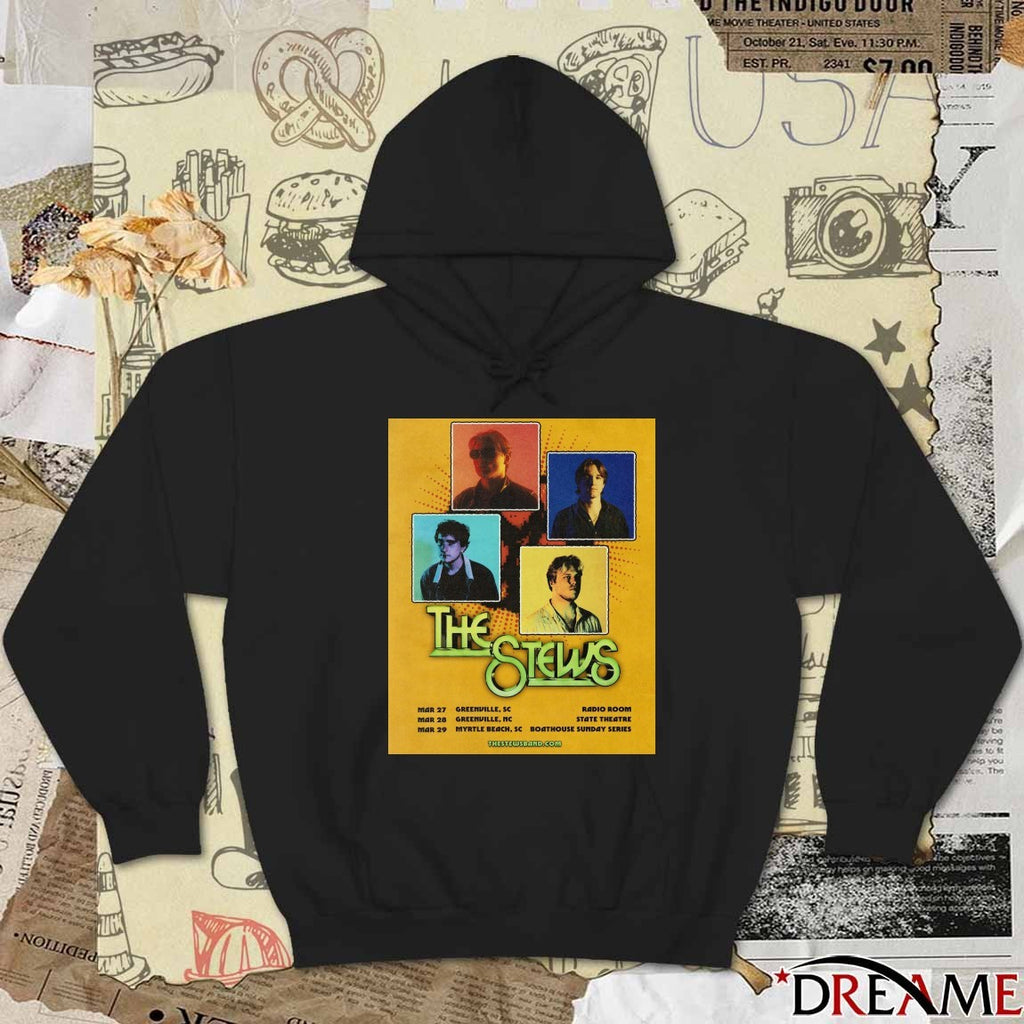 Poster The Stews March 27-28 2026 Greenville SC March 29 Myrtle Beach SC t-shirt