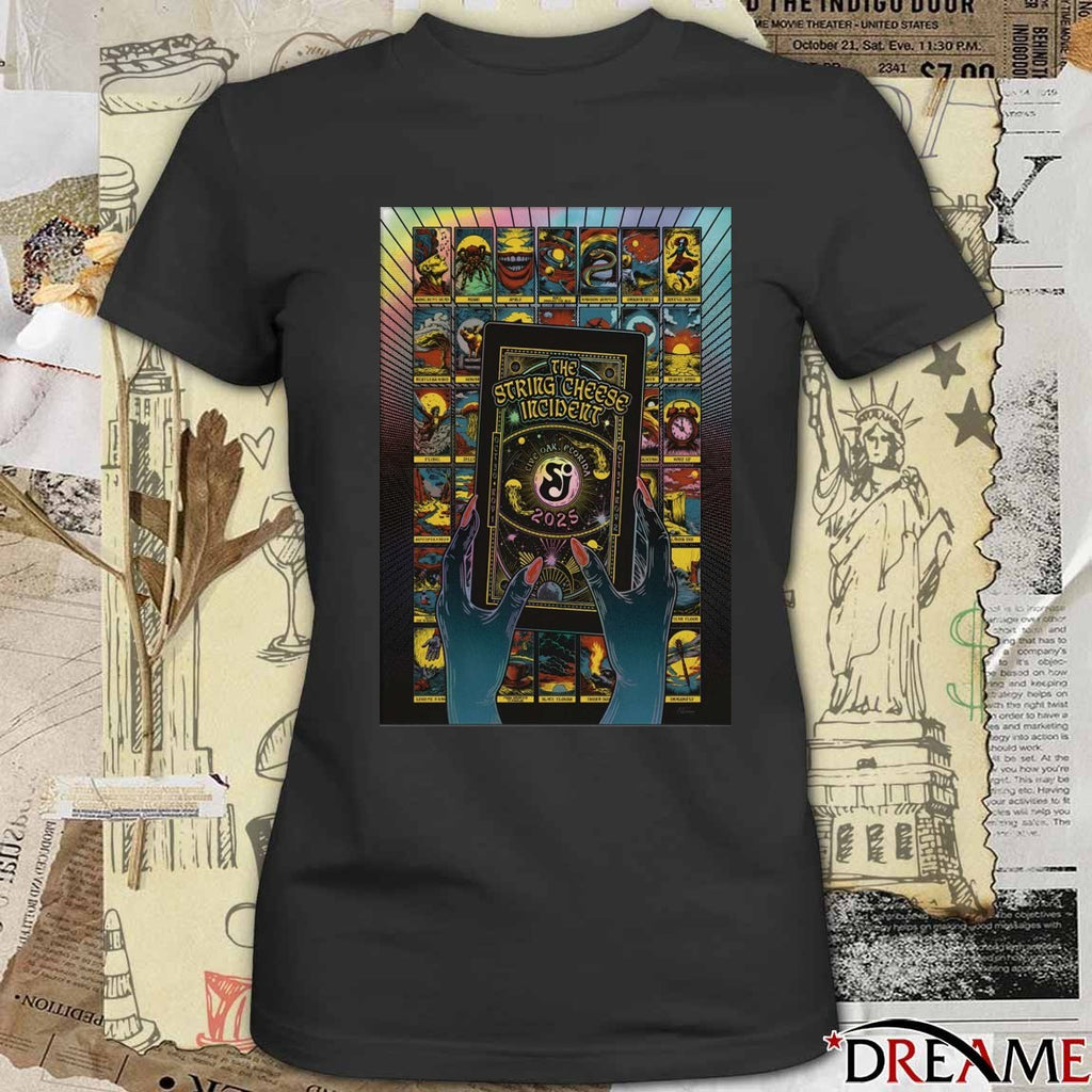 Poster The String Cheese Incident October 30-31 2025 Suwannee Hulaween Shows t-shirt