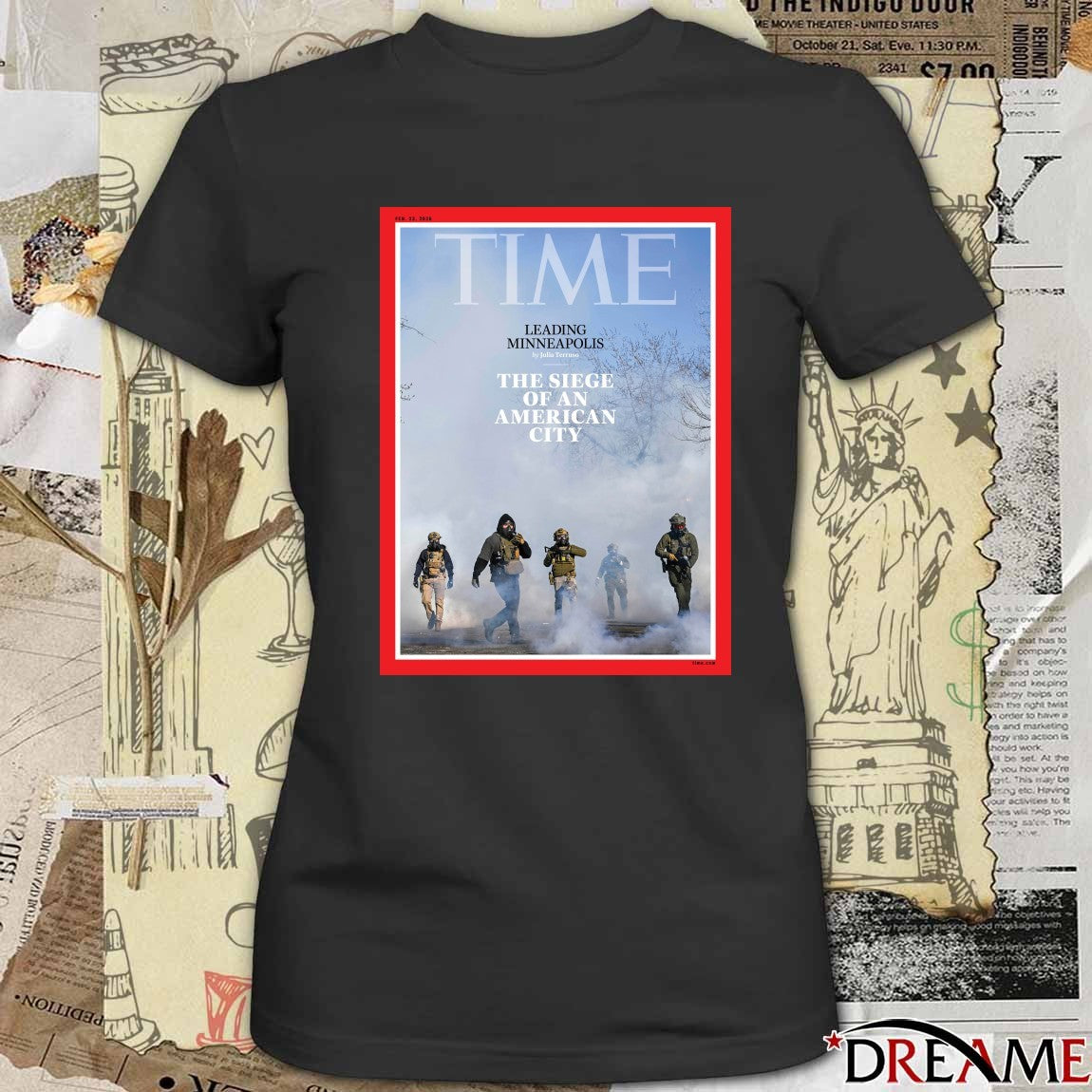 Poster Time Leading Minneapolis The Siege Of An American City Poster t-shirt
