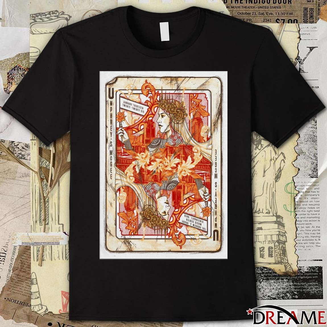 Poster Umphrey’s McGee January 30 2026 Cincinnati OH t-shirt