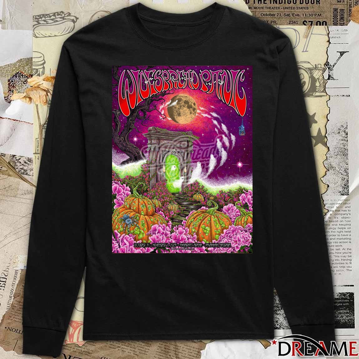 Poster Widespread Panic Tour Enmarket Arena Savannah GA October 31 – November 1 2025 t-shirt