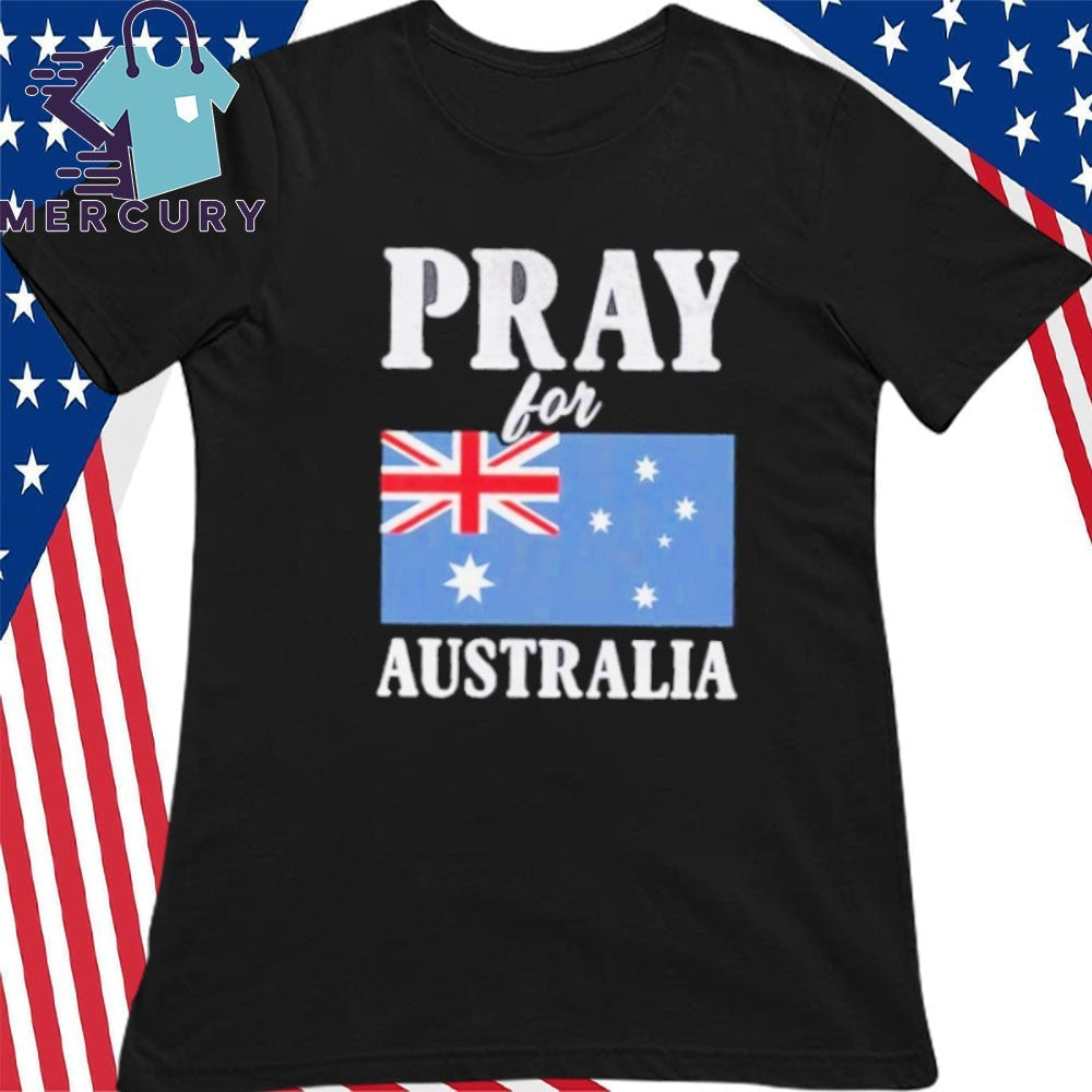 Pray For Australia Flag Shirt