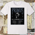 Primus UK and Europe July 31 Milan Italy, August 03 – 21 2026 Poster t-shirt
