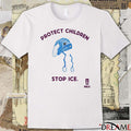 Protect Children Stop ICE History Will Remember t-shirt