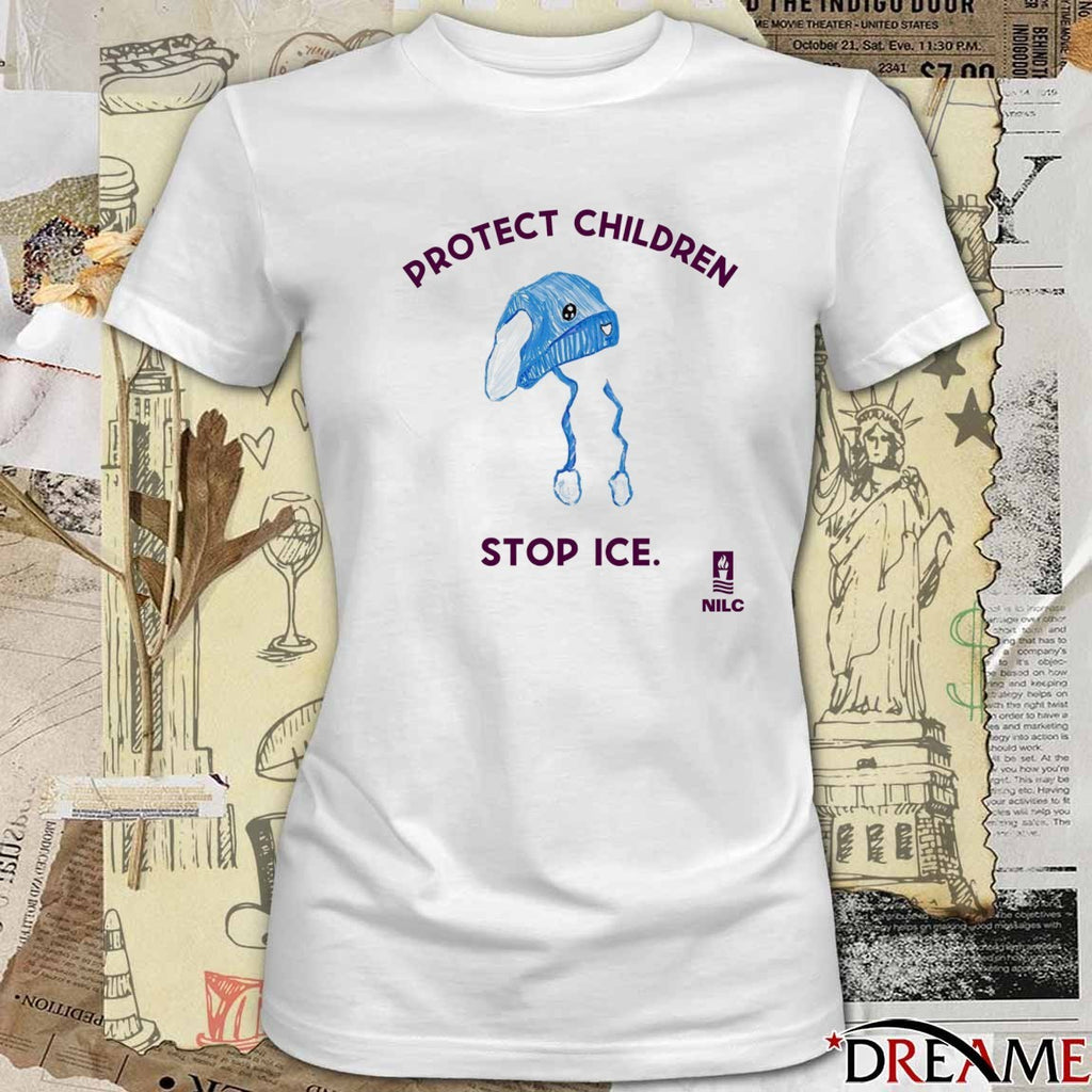 Protect Children Stop ICE History Will Remember t-shirt