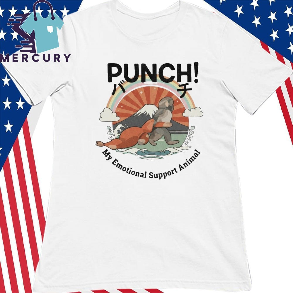 Punch the Monkey My Emotional Support Animal Shirt