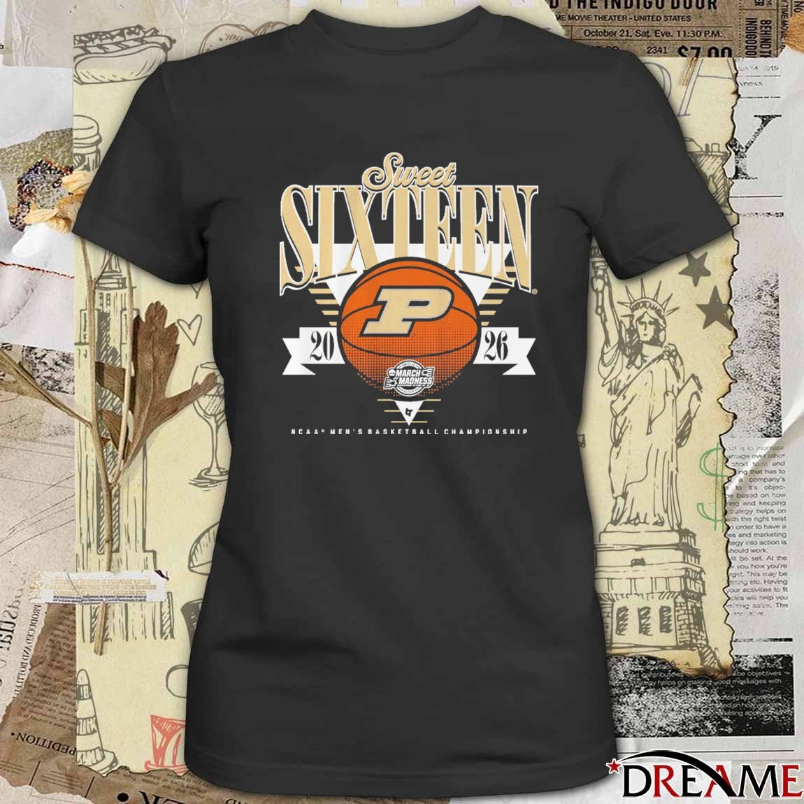 Purdue Boilermakers Braden Smith 2026 NCAA March Madness Sweet Sixteen No 2 Seed West Region Men’s Basketball t-shirt