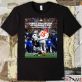 Pursuit Is Relentless He Just Doesn’t Stop Coach Schottenheimer On Jadeveon Clowney Poster t-shirt