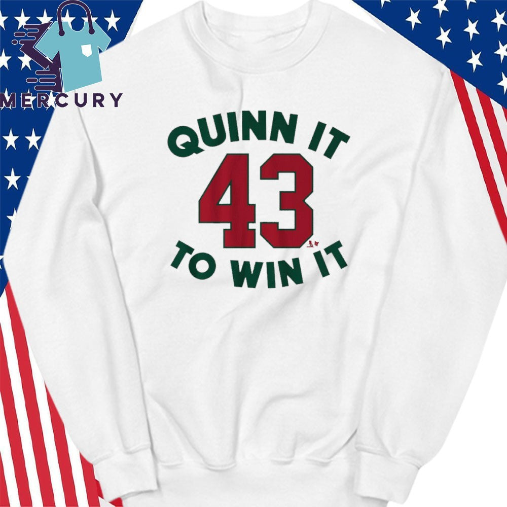Quinn Hughes Quinn It To Win It Shirt