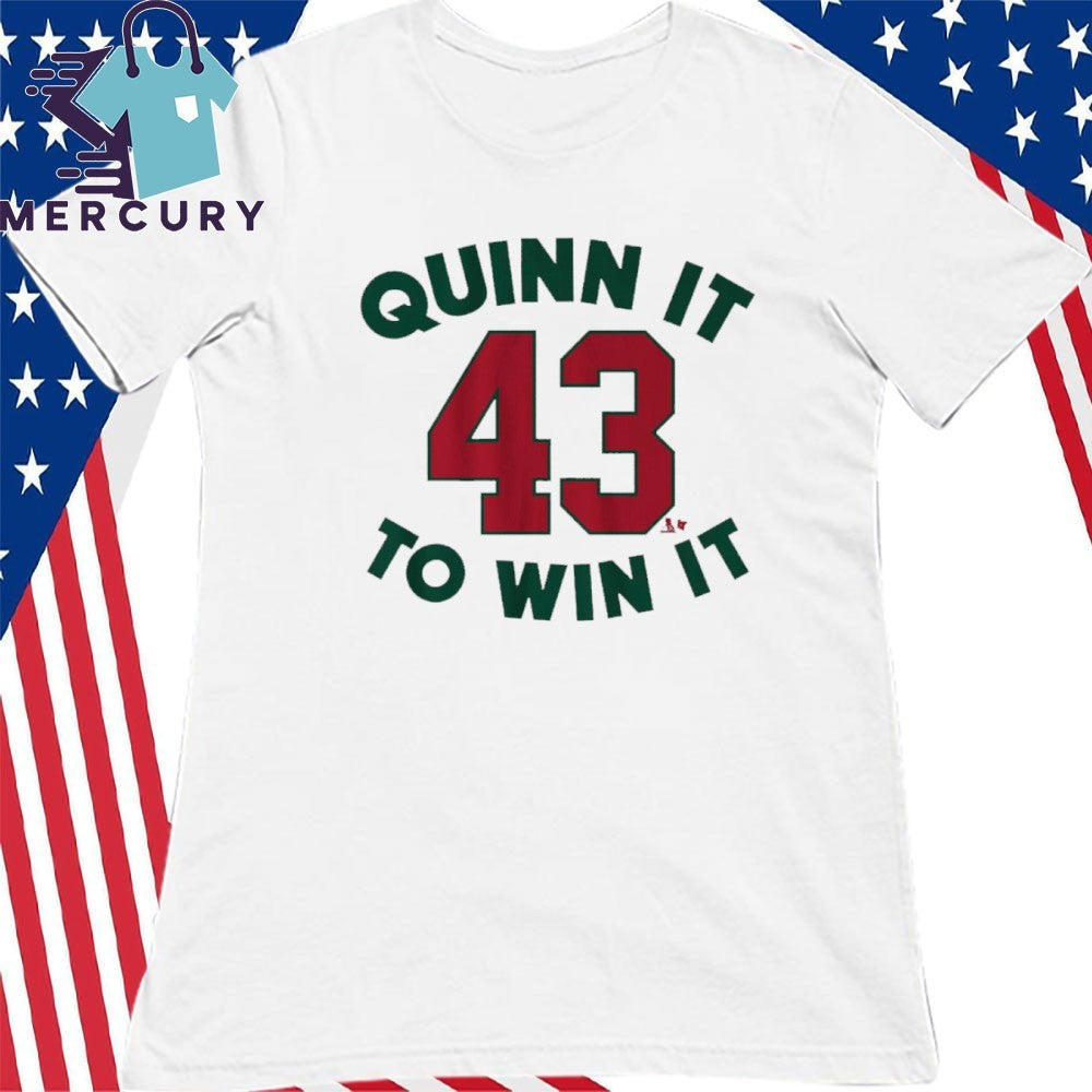 Quinn Hughes Quinn It To Win It Shirt