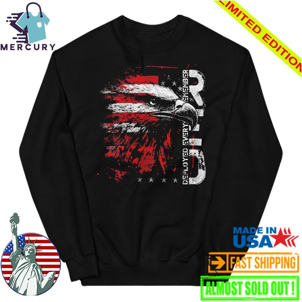 R.E.D. Eagle Blend Remember Everyone Deployed Shirt