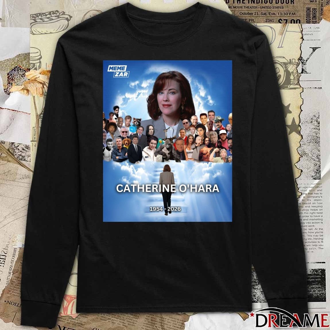 RIP Catherine O’Hara Has Sadly Passed Away 1954 – 2026 Meme Zar Poster t-shirt
