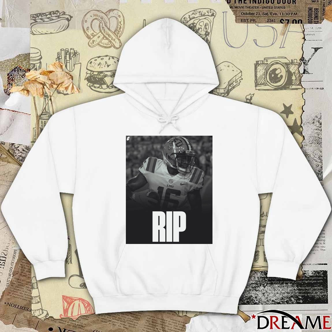 RIP Former LSU And Louisiana Tech WR Devonta Lee Has Passed Away Poster t-shirt