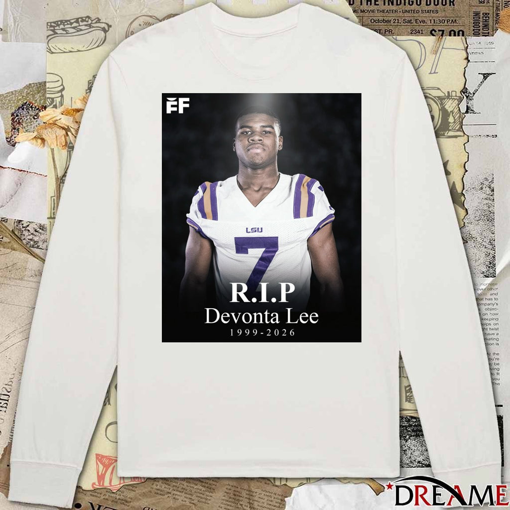 RIP Former LSU and Louisiana Tech WR Devonta Lee 1999 – 2026 Poster t-shirt