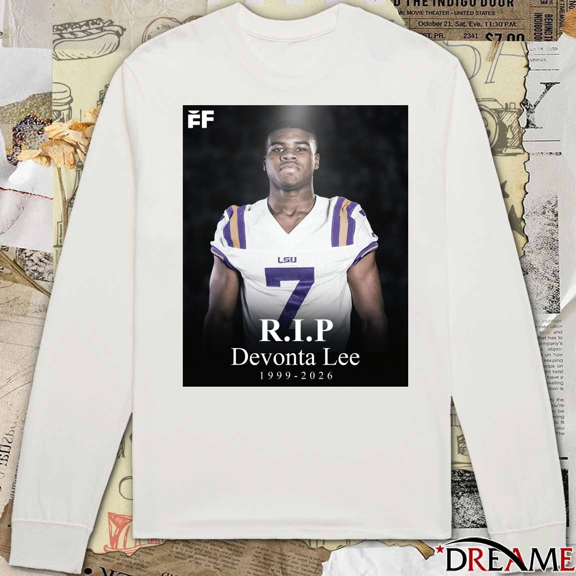 RIP Former LSU and Louisiana Tech WR Devonta Lee 1999 – 2026 Poster t-shirt