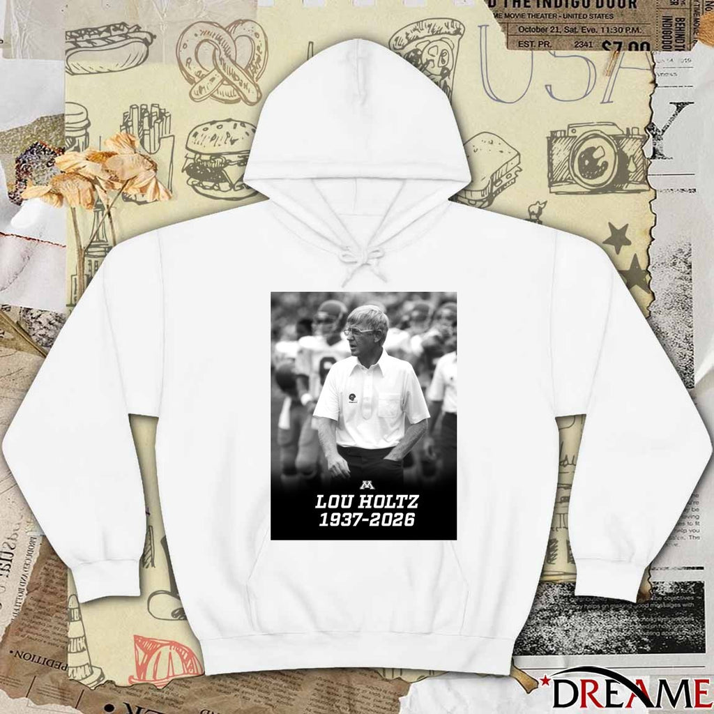 RIP Head Coach Lou Holtz 1937 – 2026 Gopher Football Poster t-shirt