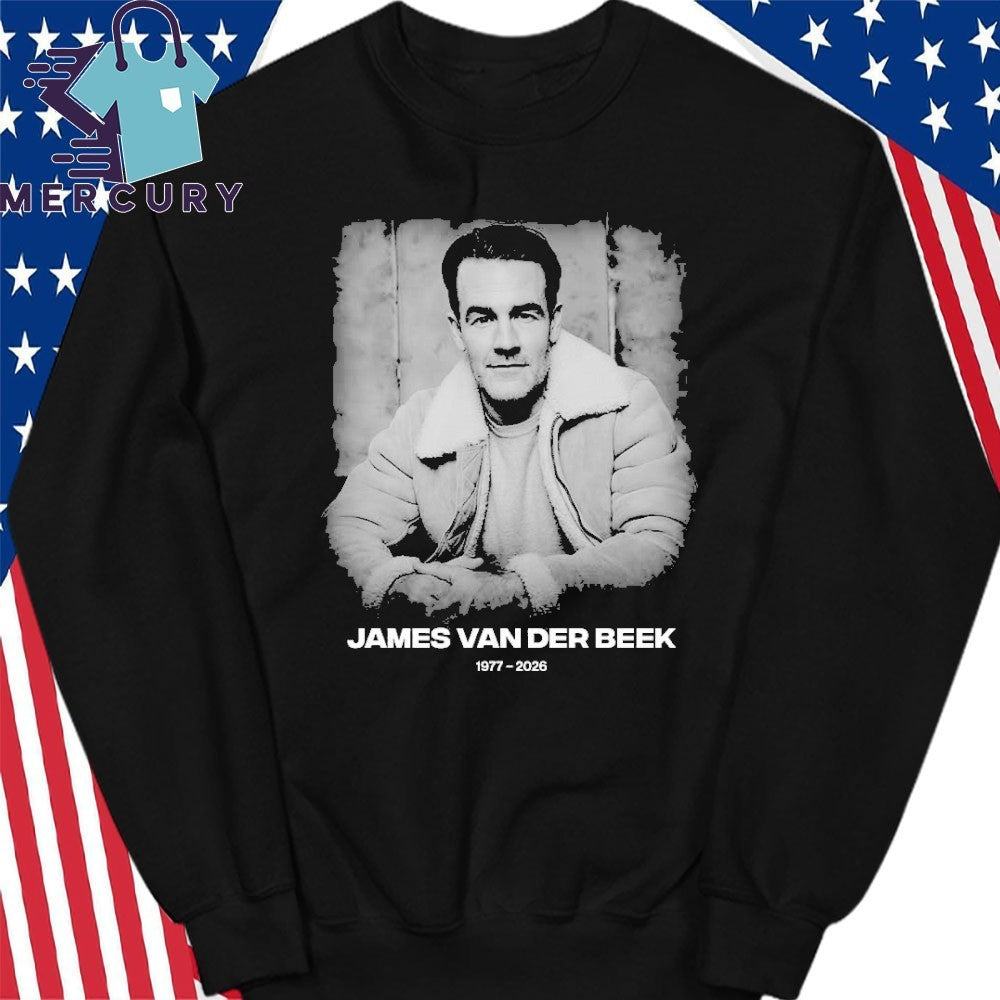RIP James Van Der Beek Dawson Leery Dawson’s Creek Pass Away Shirt