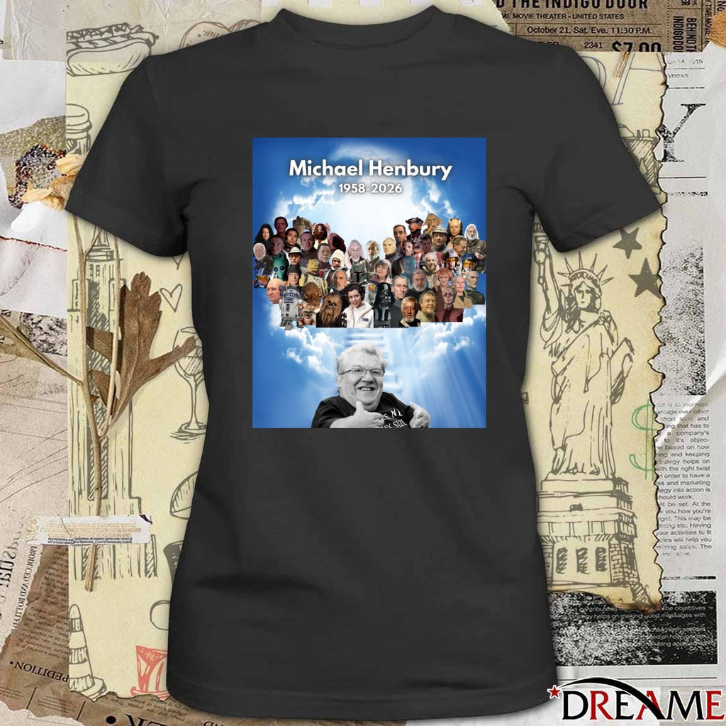 RIP Michael Henbury Has Passed Away At The Age Of 67 1958 – 2026 Poster t-shirt