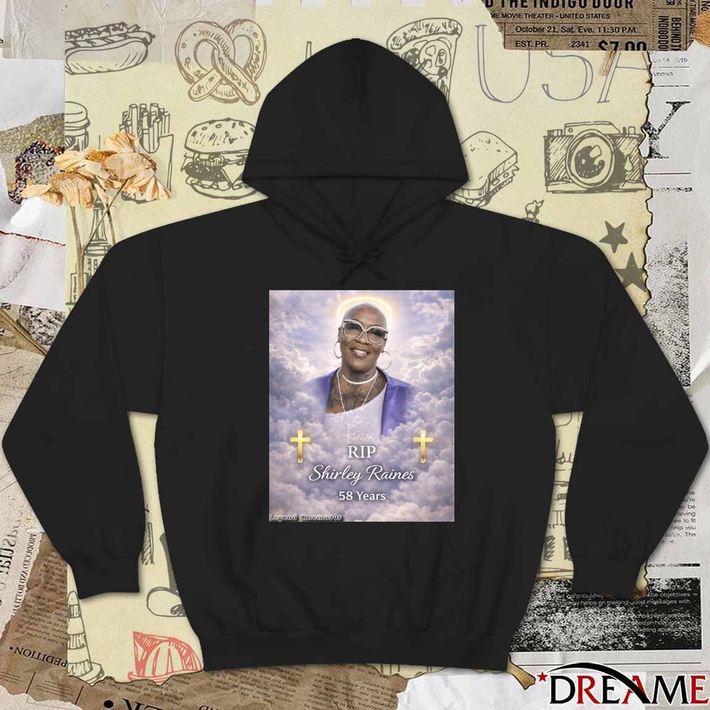 RIP Shirley Raines 58 Years Legend Cinema 90s Poster t-shirt