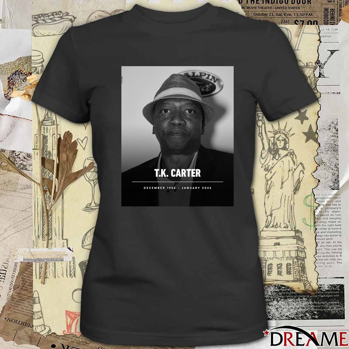 RIP T.K. Carter December 1956 – January 2024 Poster t-shirt