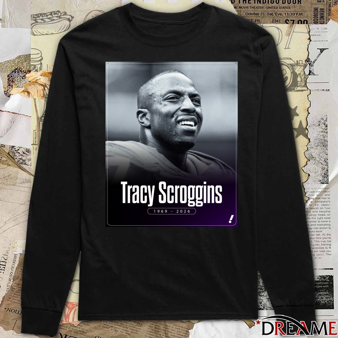 RIP Tracy Scroggins Passed Away On Monday 1969 – 2026 Poster t-shirt