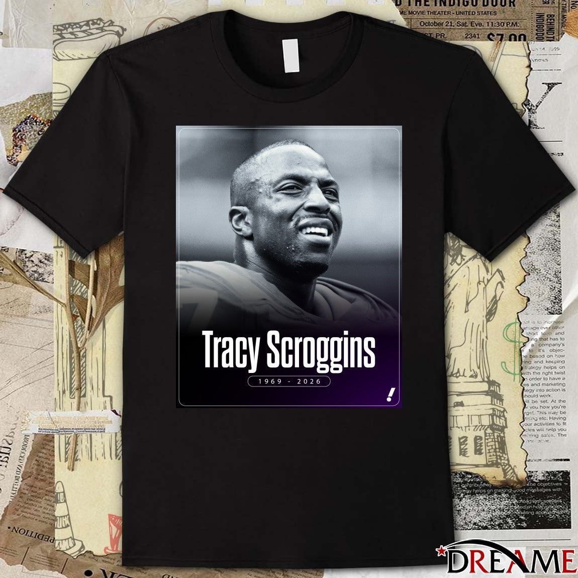 RIP Tracy Scroggins Passed Away On Monday 1969 – 2026 Poster t-shirt
